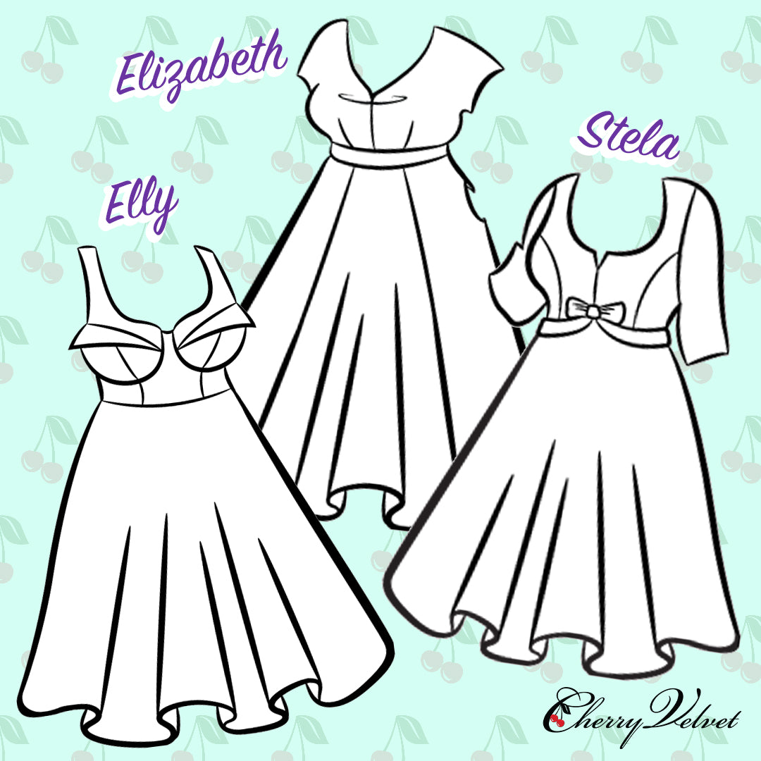 Dress History 101 Cherry Velvet Dress History 101 Cherry Velvet