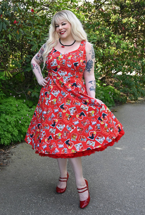 Doris - Be Mine - Vintage Valentine's Dress - limited!