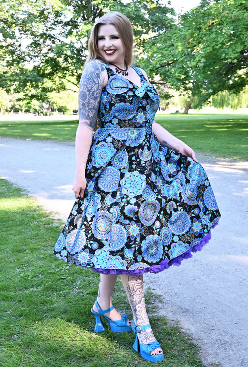 Diane - Optical Opulence - Mandala Dress