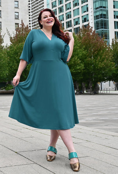 Joy Dress - Wave Bamboo Knit