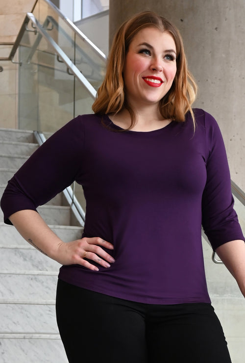 Perfect Tee - Amethyst Bamboo