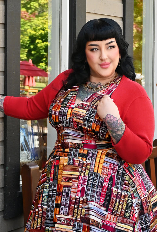 Sophia - Cherry - Sweater Knit Shrug