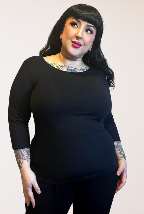 Perfect Tee - Black Bamboo