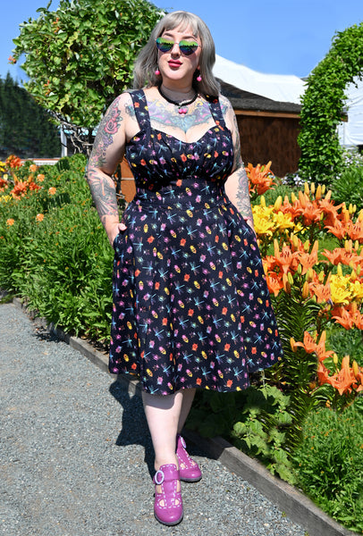 Sookie - Technicolor Dream Bug - Insect Dress