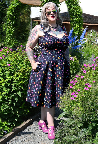 Sookie - Technicolor Dream Bug - Insect Dress
