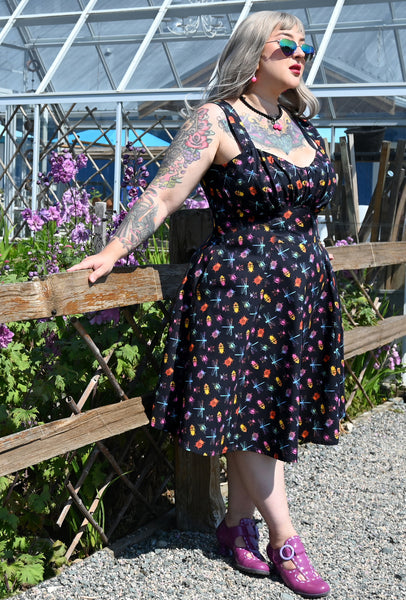 Sookie - Technicolor Dream Bug - Insect Dress