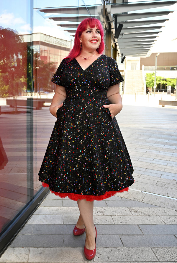 Penelope - Confetti Couture - Metallic Sprinkles Dress