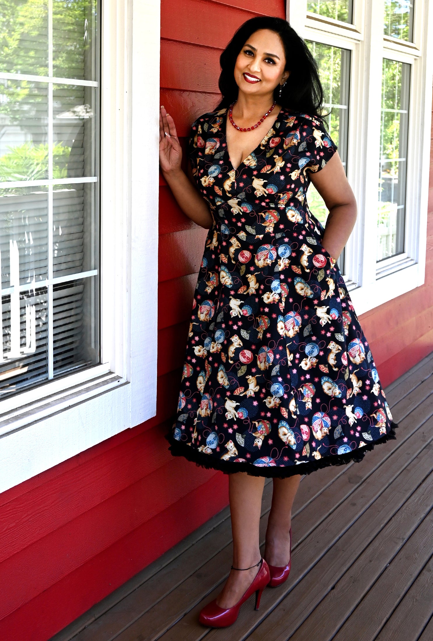 Vintage Inspired Dresses with Modern Pin-Up Sass – Cherry Velvet