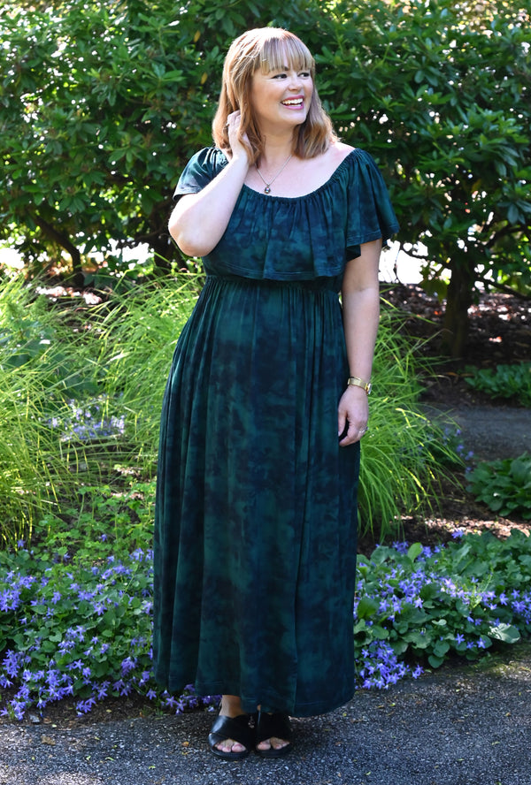 Meadow Maxi Dress - Emerald Ombre