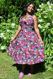 Diane - Poetic Posies - Floral Dress