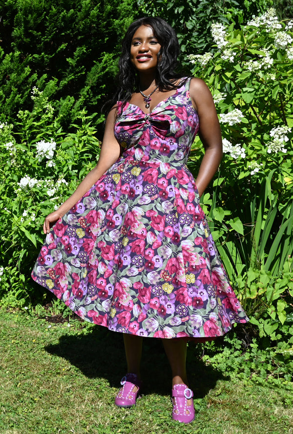 Diane - Poetic Posies - Floral Dress