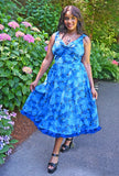 Diane - Blue Me Away - Floral Dress
