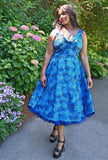 Diane - Blue Me Away - Floral Dress