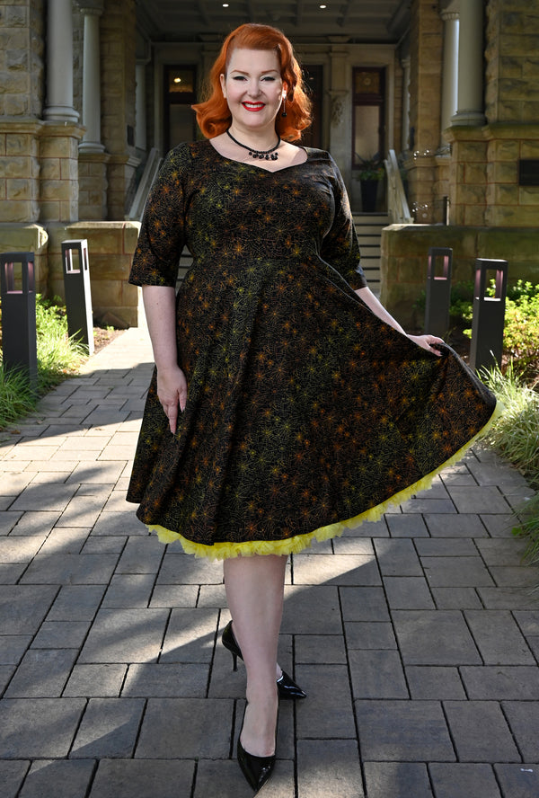 Marlene - Webutante - Ombre Spider Web Dress