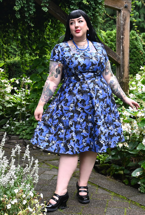 Winifred  - Yume and Koi - Koi fish and Cherry Blossom Dress