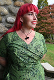 Hazel  - Peridot Promises - Paisley Dress