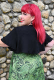 Claire Capelet - Black Bamboo Sweater Knit