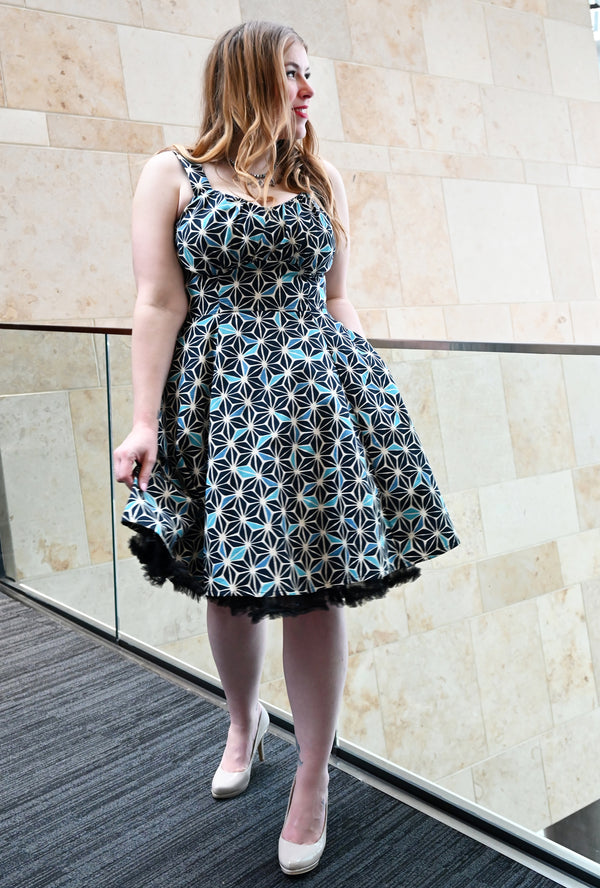 Sookie - Star Abstraction - Geometric Dress