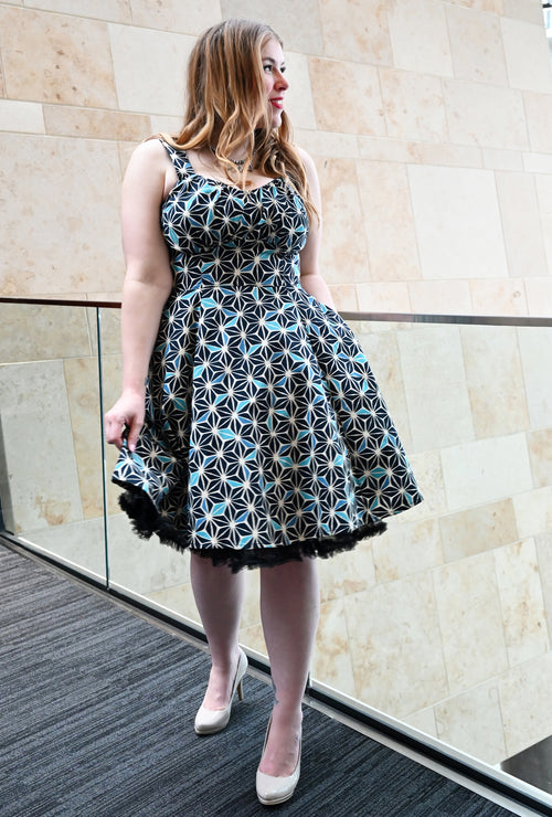 Sookie - Star Abstraction - Geometric Dress