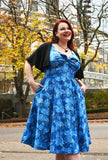Diane - Blue Me Away - Floral Dress
