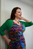 Sophia - Emerald - Sweater Knit Shrug