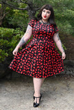 Audrey - Crimson Fields - Poppy Dress