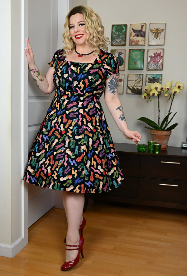 Miriam  - Glove Language - Victorian Floral Dress