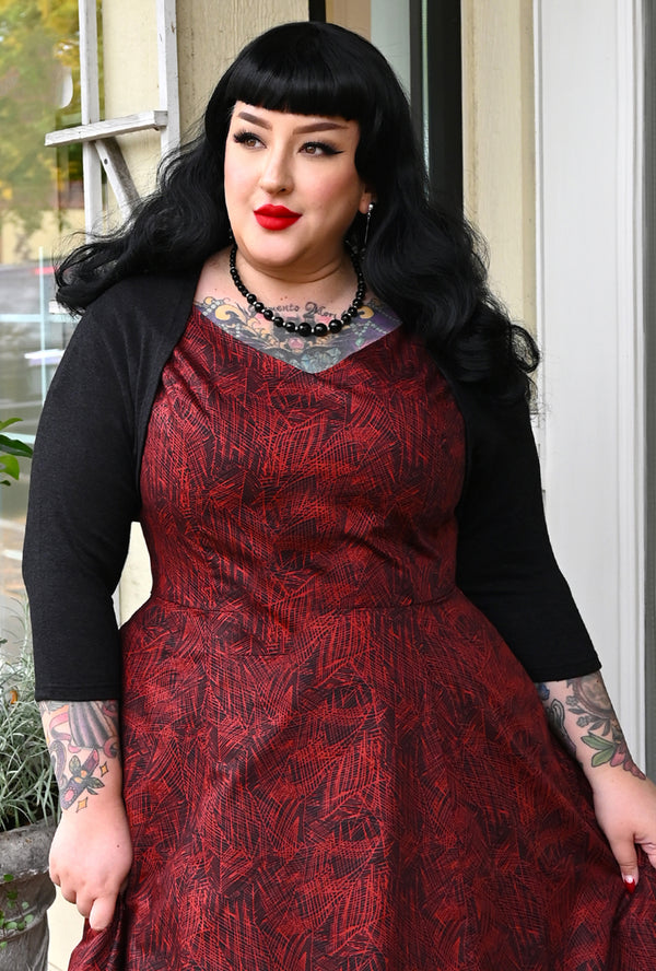 Sophia - Black - Sweater Knit Shrug