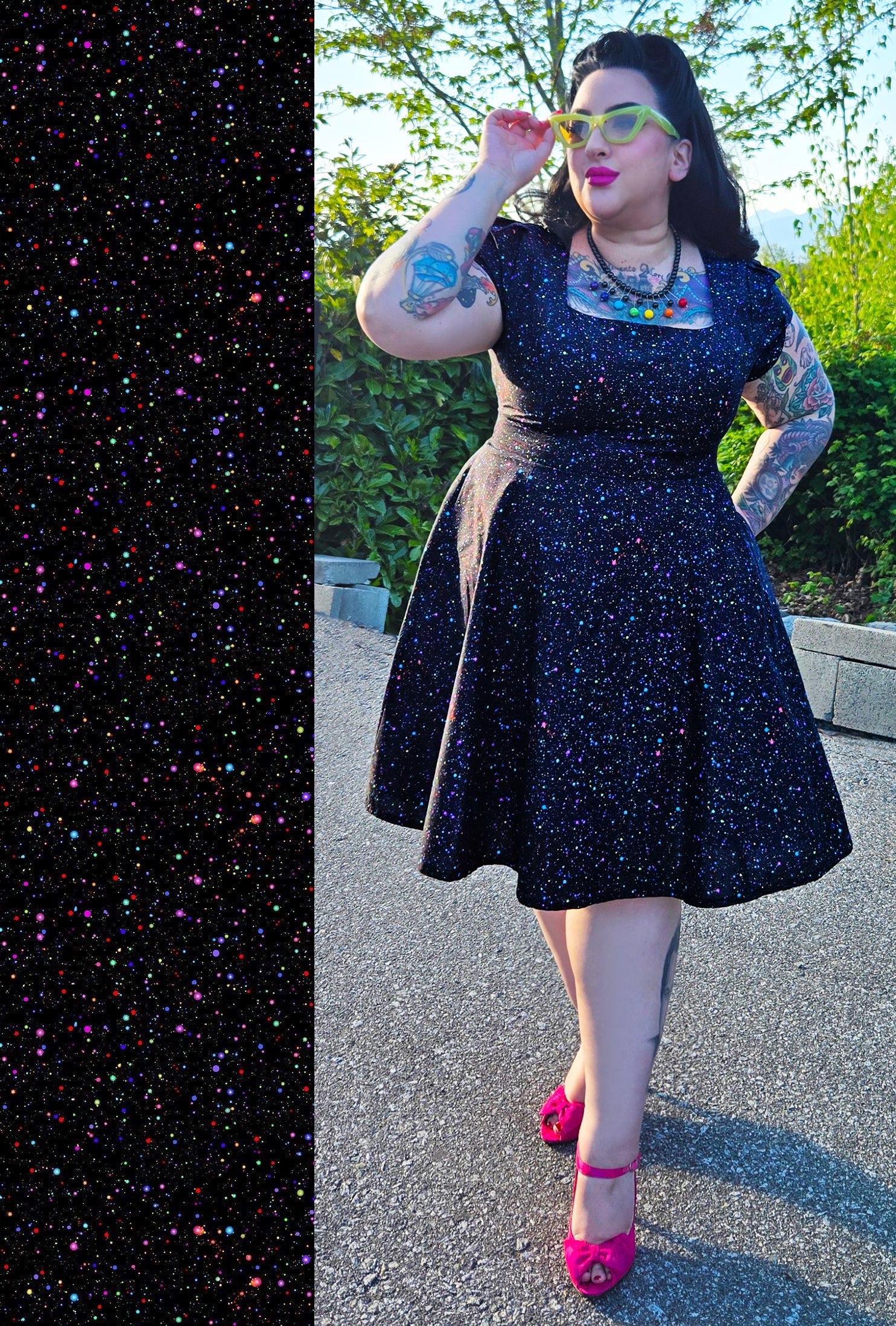 Vintage Inspired Dresses with Modern Pin-Up Sass – Cherry Velvet