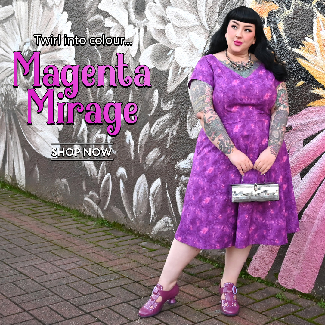 Vintage Inspired Dresses with Modern Pin-Up Sass – Cherry Velvet