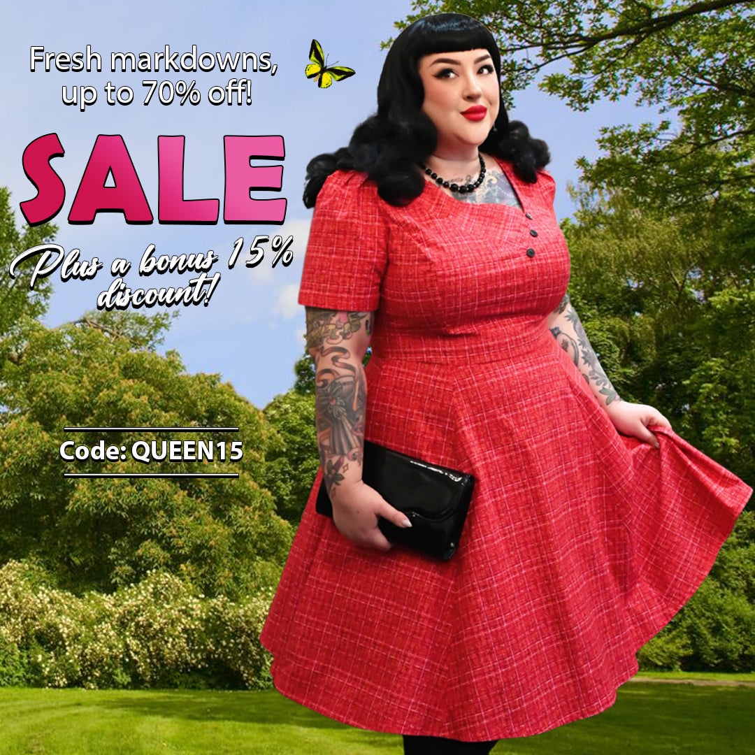 Vintage Inspired Dresses with Modern Pin-Up Sass Cherry Velvet Vintage Inspired Dresses with Modern Pin-Up Sass Cherry Velvet