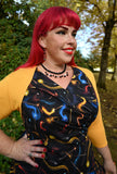 Sophia - Saffron Yellow - Sweater Knit Shrug