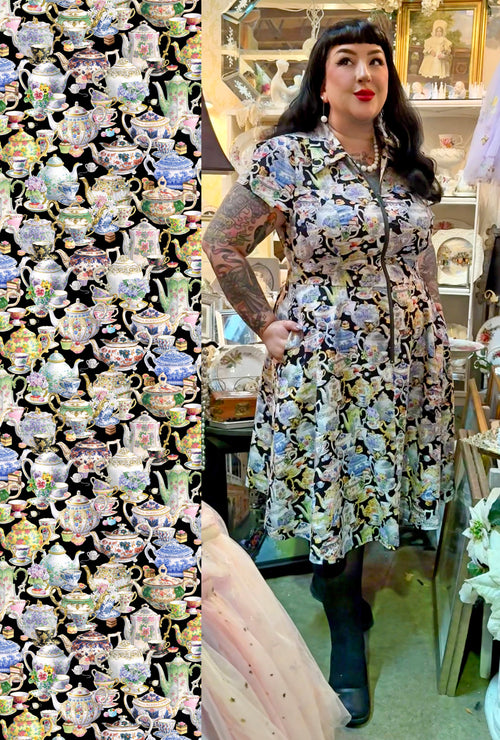 Marie - Brew-Tea-Full - Tea Dress