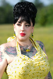 Lemon Twist - Necklace and Earrings Set