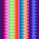 Emily - Pixel Me Pretty - Rainbow Stripe Dress