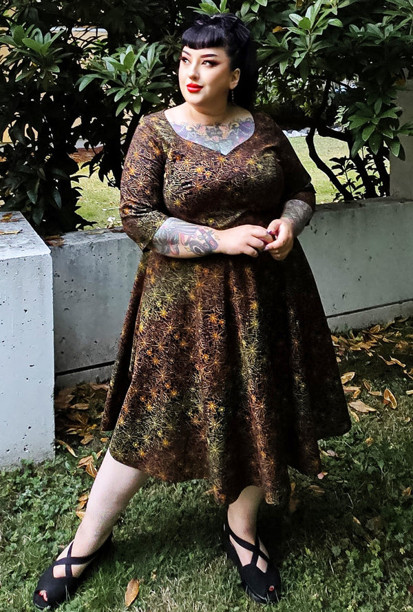 Marlene - Webutante - Ombre Spider Web Dress
