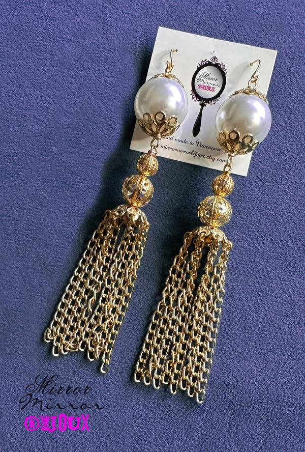 Palm Royale Earrings - Mirror Mirror Bijoux