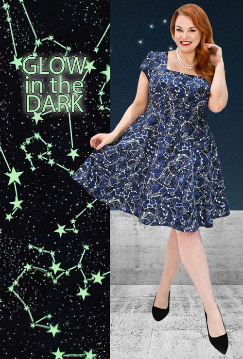 Winifred  - Written In The Stars - Glow in the Dark Constellation Dress
