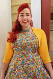 Sophia - Saffron Yellow - Sweater Knit Shrug