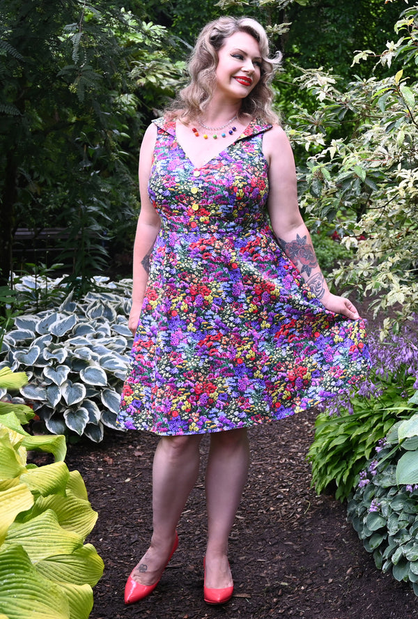 Danielle - Wild About Blooms - Flower Garden Dress - only 1X left
