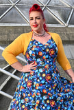 Sophia - Saffron Yellow - Sweater Knit Shrug
