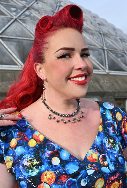 Atomic Lights - Necklace & Earring Set - Last one!