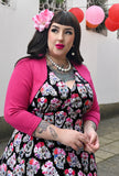 Sophia - Magenta Pink - Sweater Knit Shrug