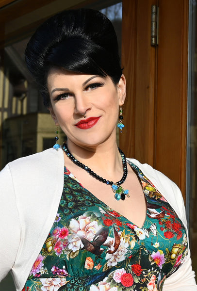 Peacock Mystique - Necklace & Earring Set