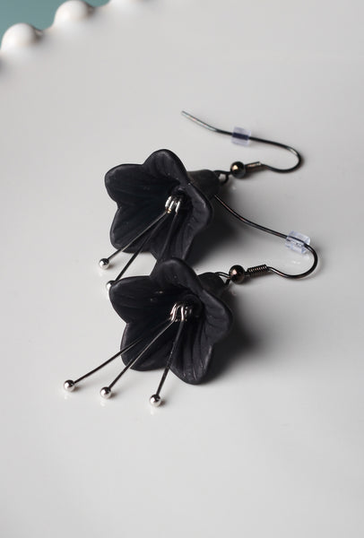 Dark Garden - Necklace and Earrings Set