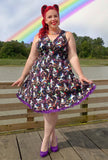 Norma - Rainbow Ribbons - Magical Unicorn Dress