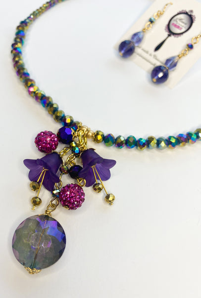 Secret Garden - Necklace & Earring Set